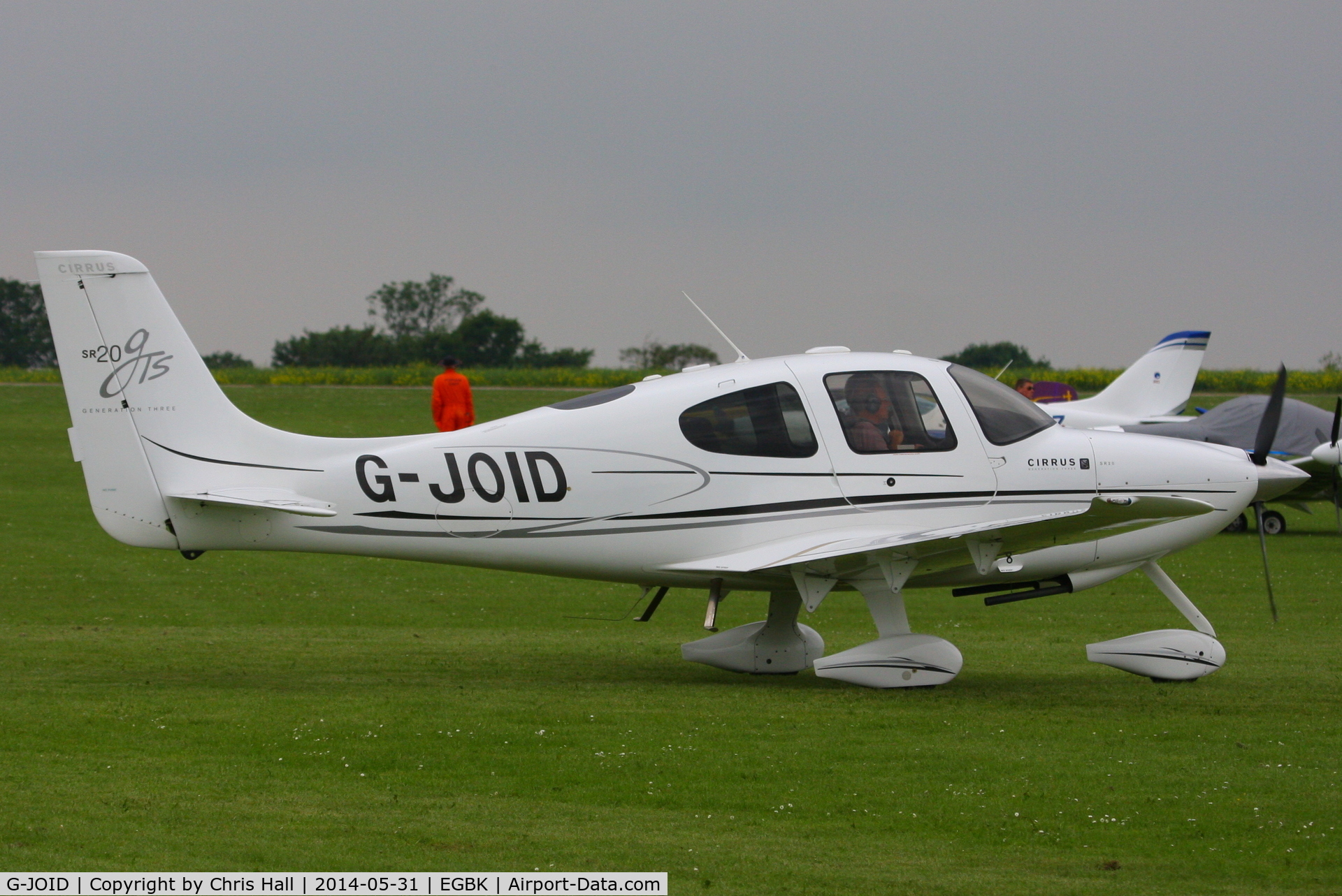G-JOID, 2008 Cirrus SR20 G3 GTS C/N 1910, at AeroExpo 2014