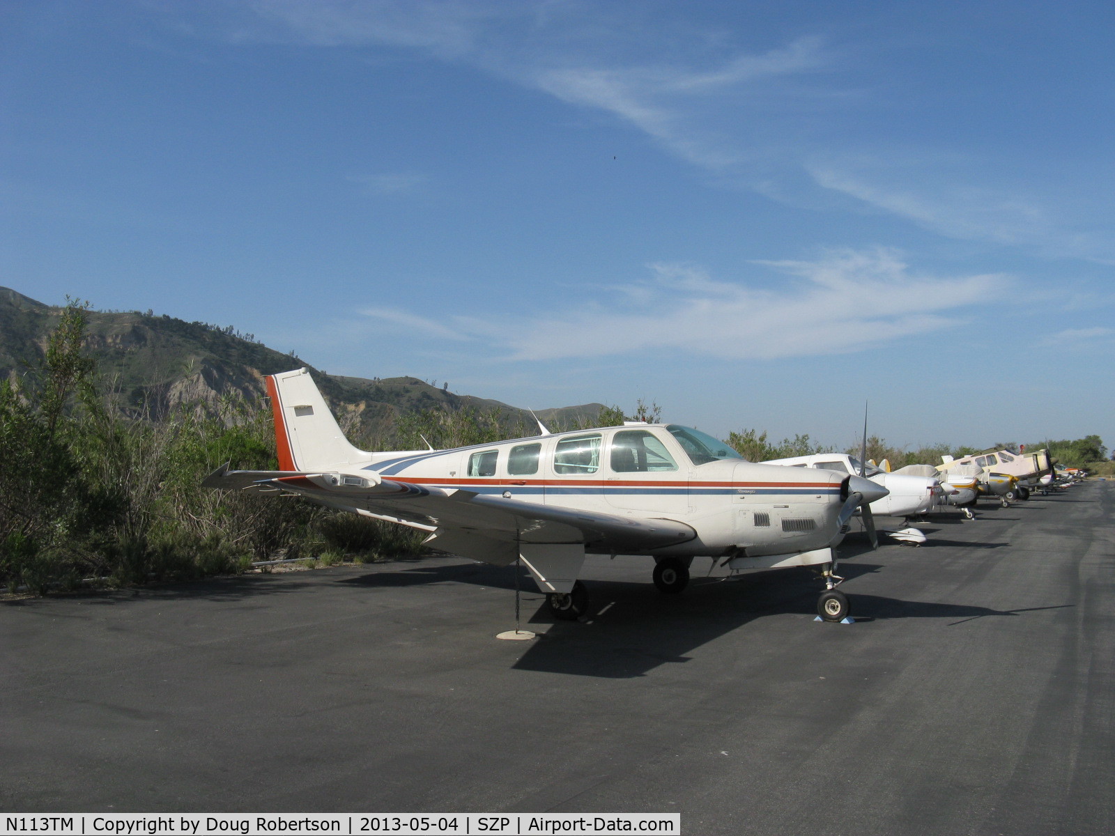 N113TM, 1983 Beech B36TC Bonanza C/N EA-386, 1983 Beech B36TC BONANZA, Continental TSIO-520 Turbo Charged 300 Hp