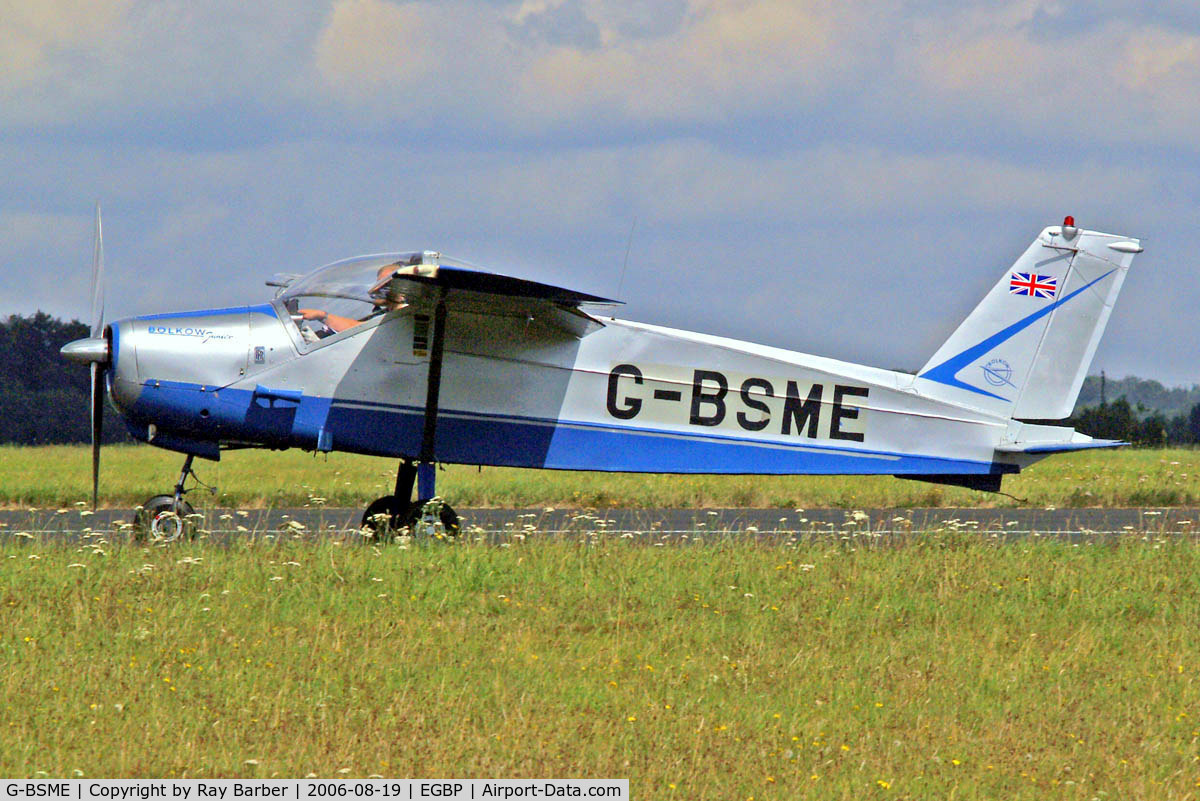 G-BSME, 1966 Bolkow Bo-208C Junior C/N 596, Bolkow Bo.208C Junior [596] Kemble~G 19/08/2006