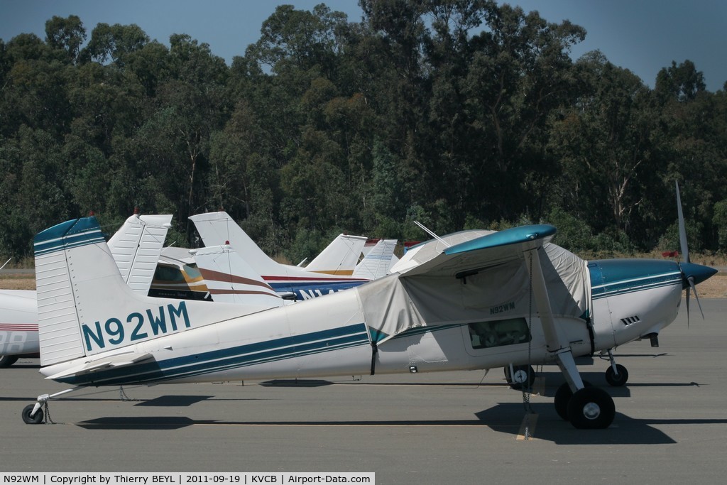 N92WM, 1979 Cessna A185F Skywagon 185 C/N 18503859, Parking at Nut Tree Airport