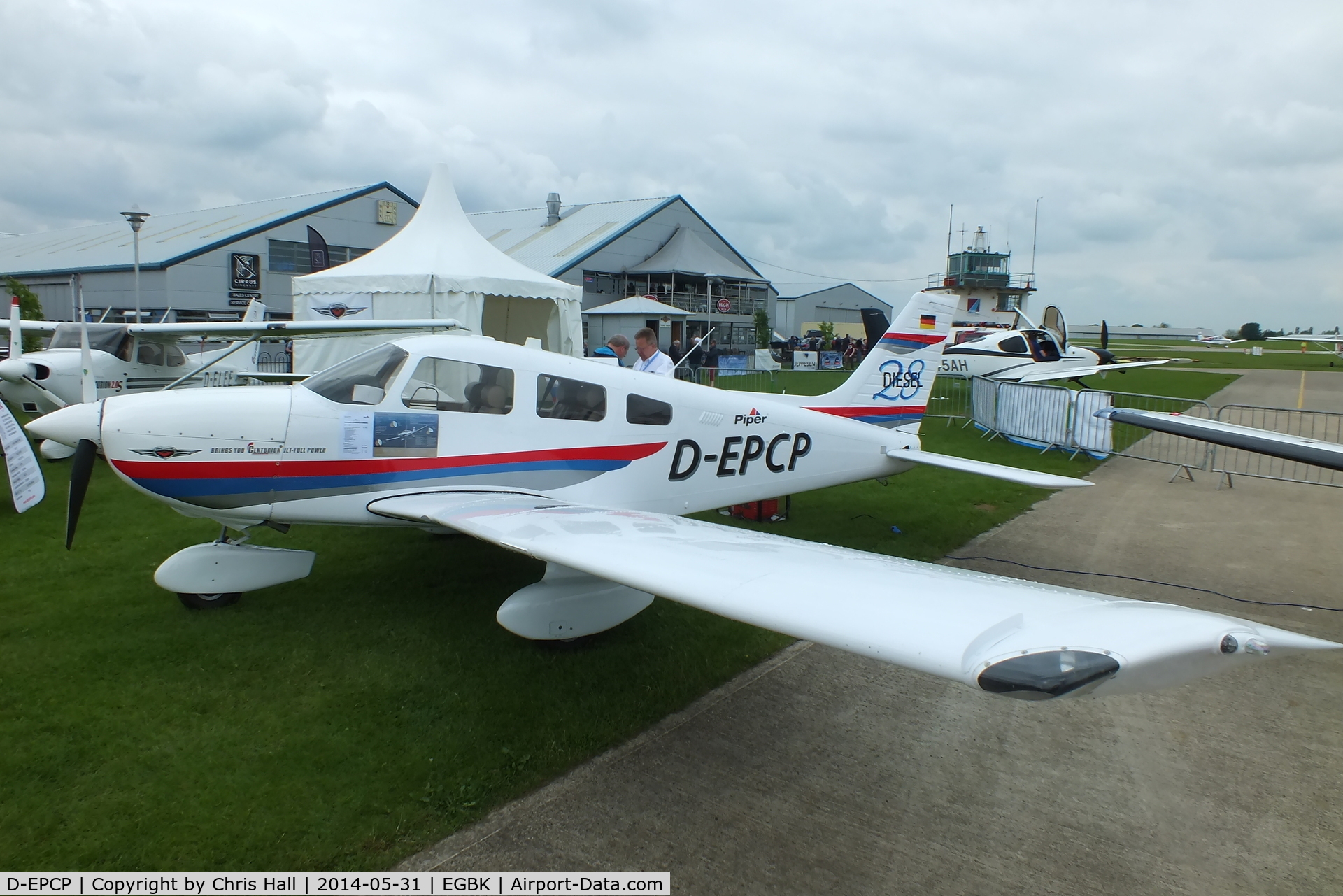 D-EPCP, 2013 Piper PA-28-181 Archer III C/N 2843701, at AeroExpo 2014