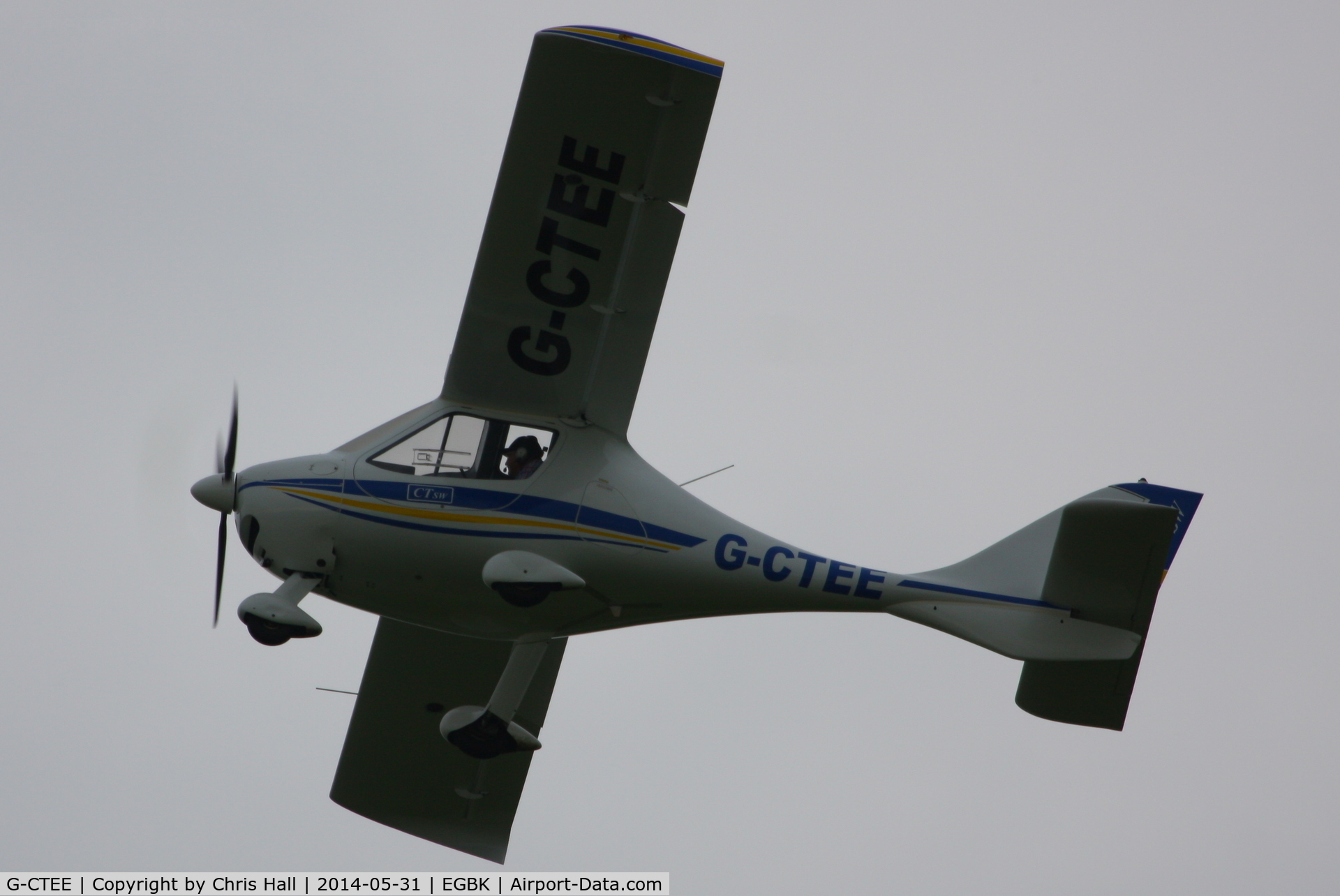 G-CTEE, 2007 Flight Design CTSW C/N 8269, at AeroExpo 2014