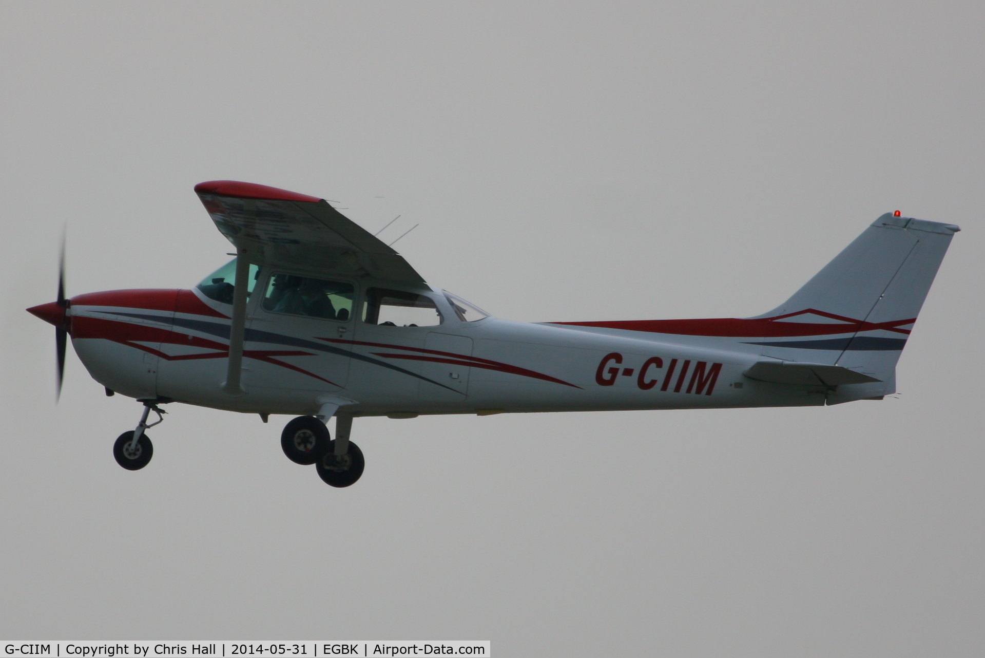 G-CIIM, 1980 Reims F172N Skyhawk C/N 1932, at AeroExpo 2014
