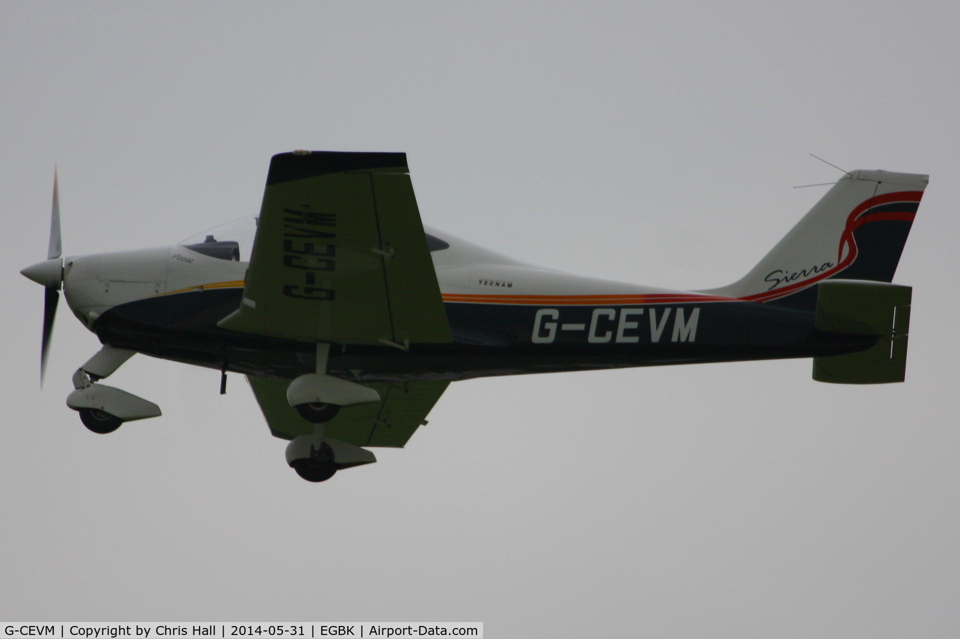 G-CEVM, 2008 Tecnam P-2002EA Sierra C/N PFA 333-14709, at AeroExpo 2014