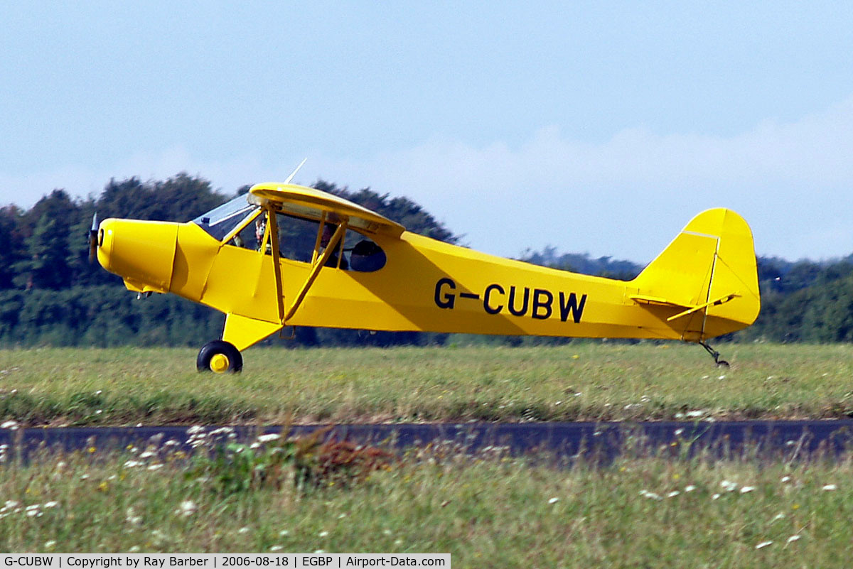 G-CUBW, 2005 Wag-Aero CUBy Acro Trainer C/N PFA 108-13581, WAG-Aero CUBy Acro Trainer [PFA 108-13581] Kemble~G 18/08/2006
