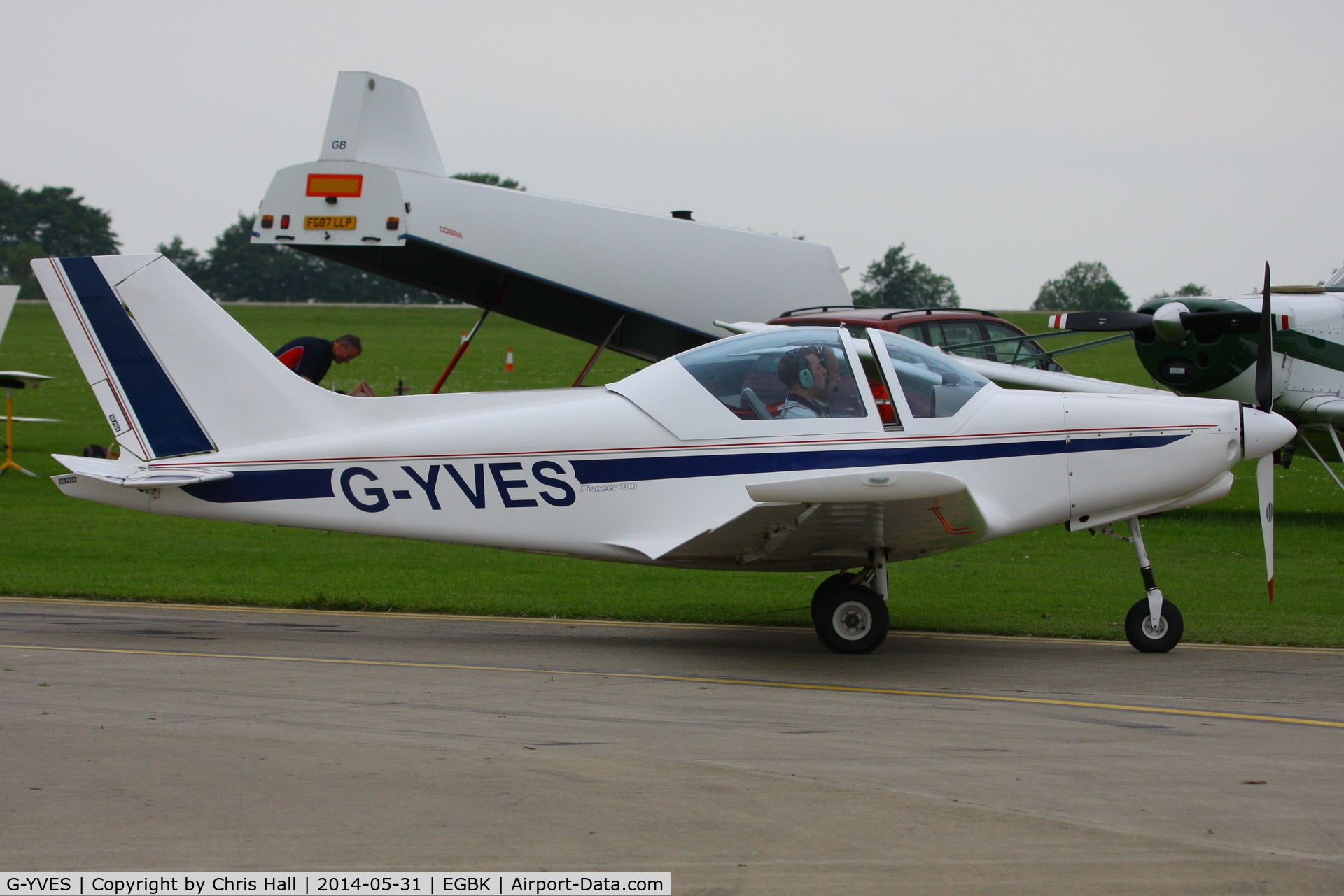 G-YVES, 2005 Alpi Aviation Pioneer 300 C/N PFA 330-14290, at AeroExpo 2014