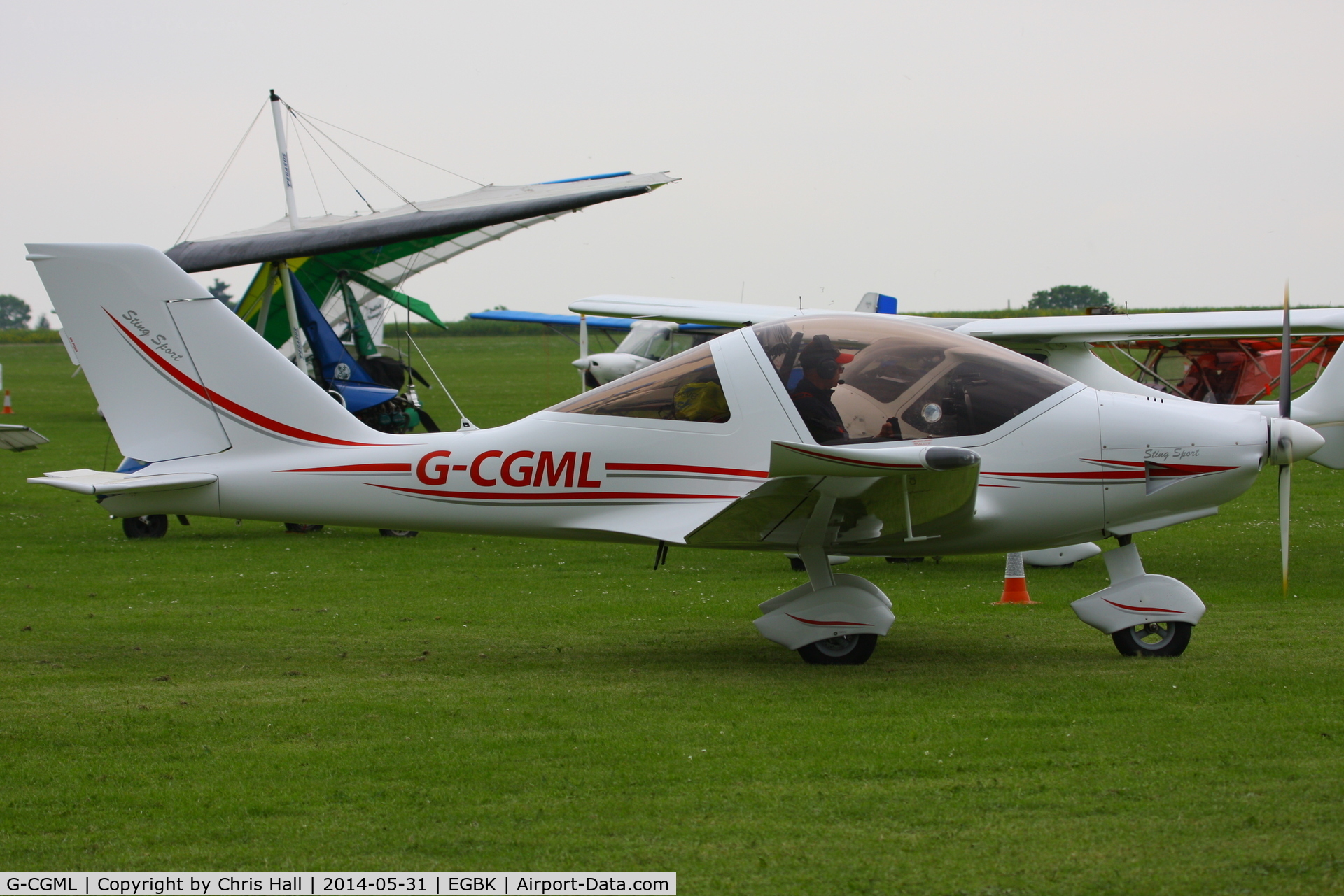 G-CGML, 2010 TL Ultralight TL-2000 Sting Carbon C/N LAA 347-14796, at AeroExpo 2014