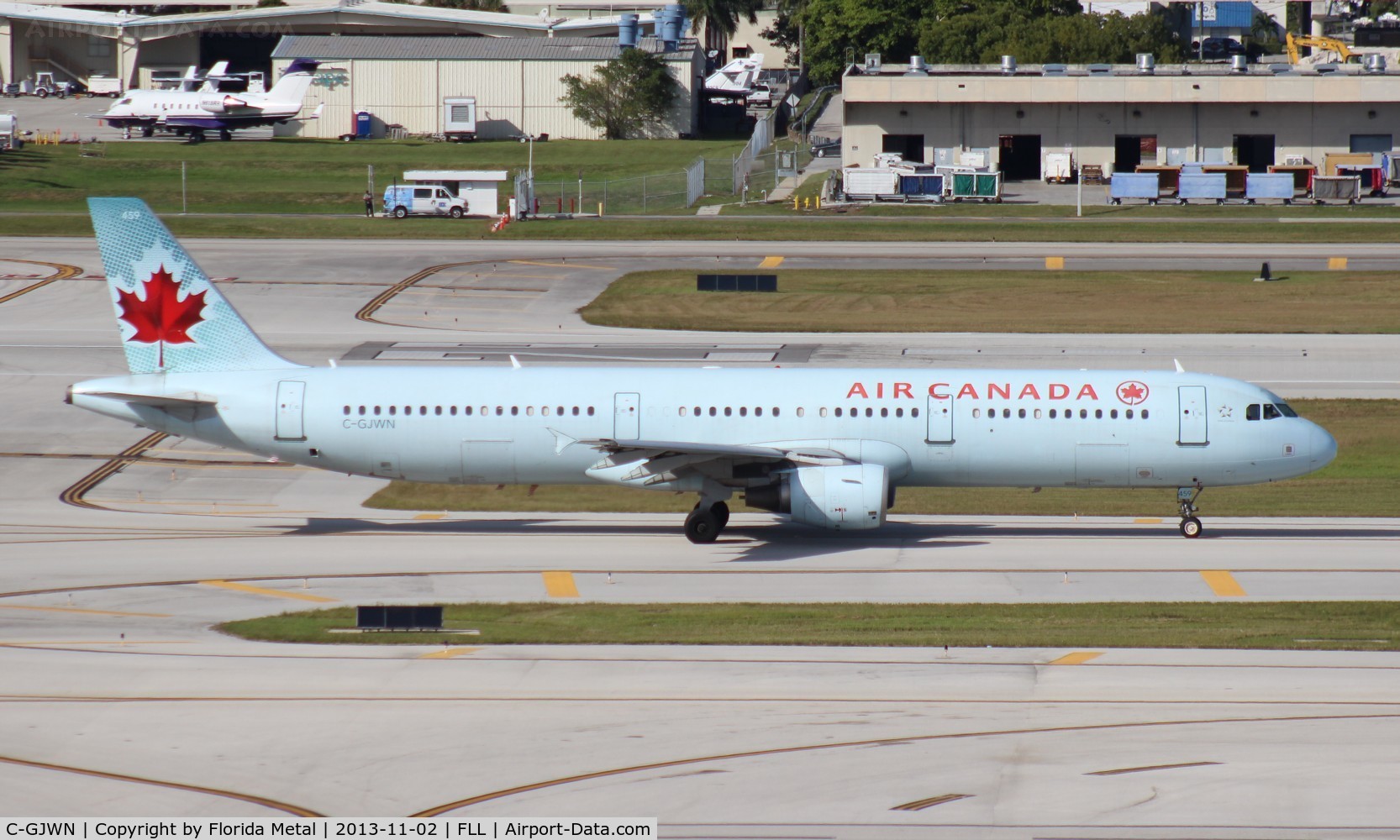 C-GJWN, 2002 Airbus A321-211 C/N 1783, Air Canada A321