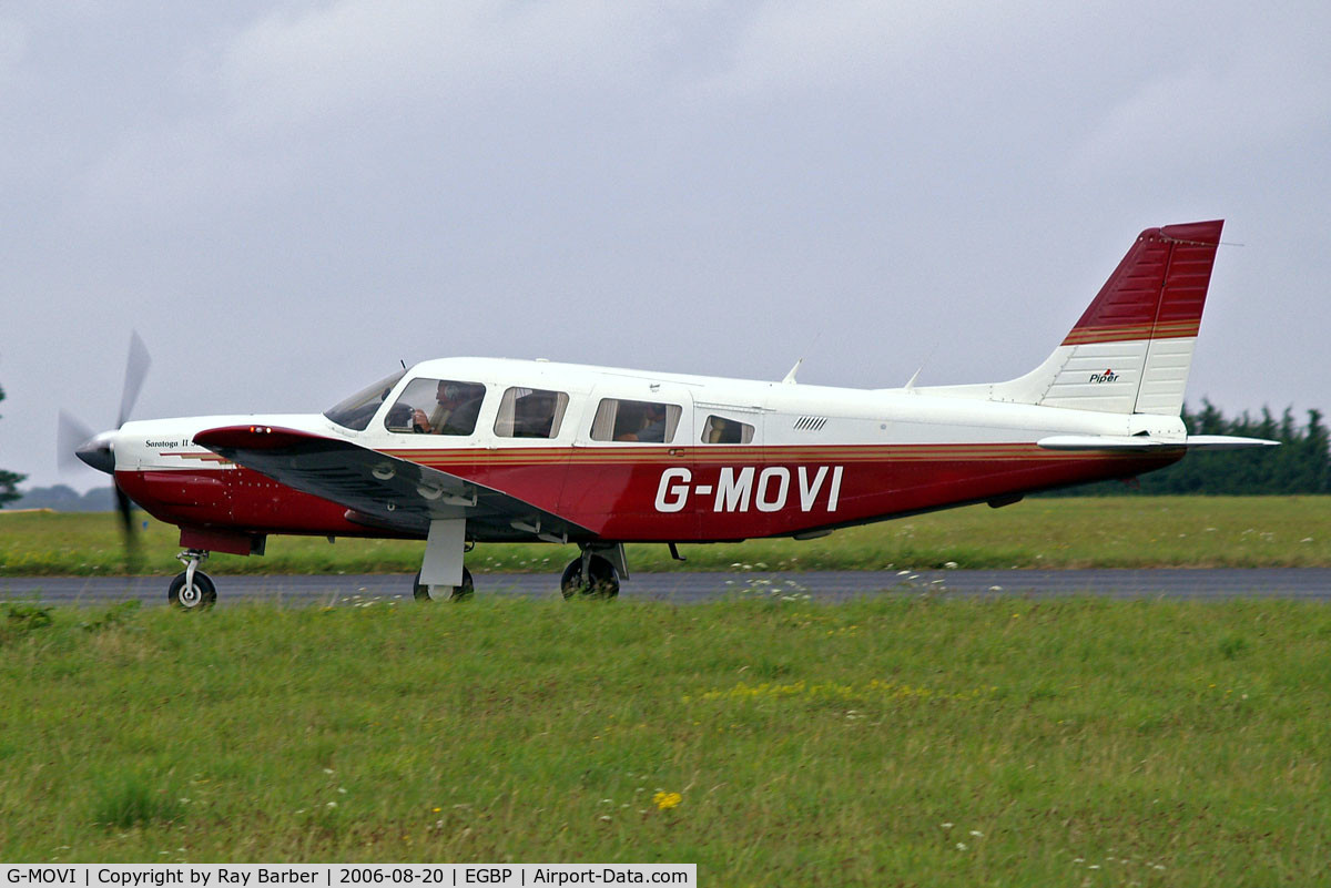 G-MOVI, 1983 Piper PA-32R-301 Saratoga SP C/N 32R-8313029, Piper PA-32R-301 Saratoga SP [32R-8313029] Kemble~G 20/08/2006