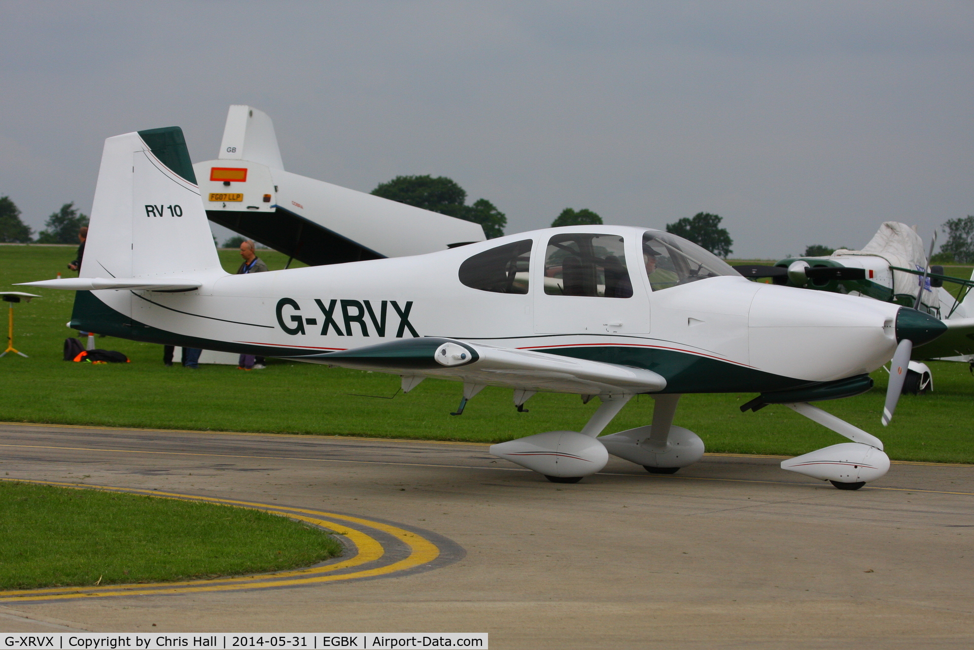 G-XRVX, 2006 Vans RV-10 C/N PFA 339-14592, at AeroExpo 2014