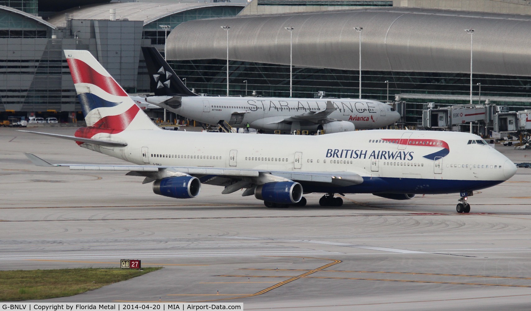 G-BNLV, 1992 Boeing 747-436 C/N 25427, British 747-400