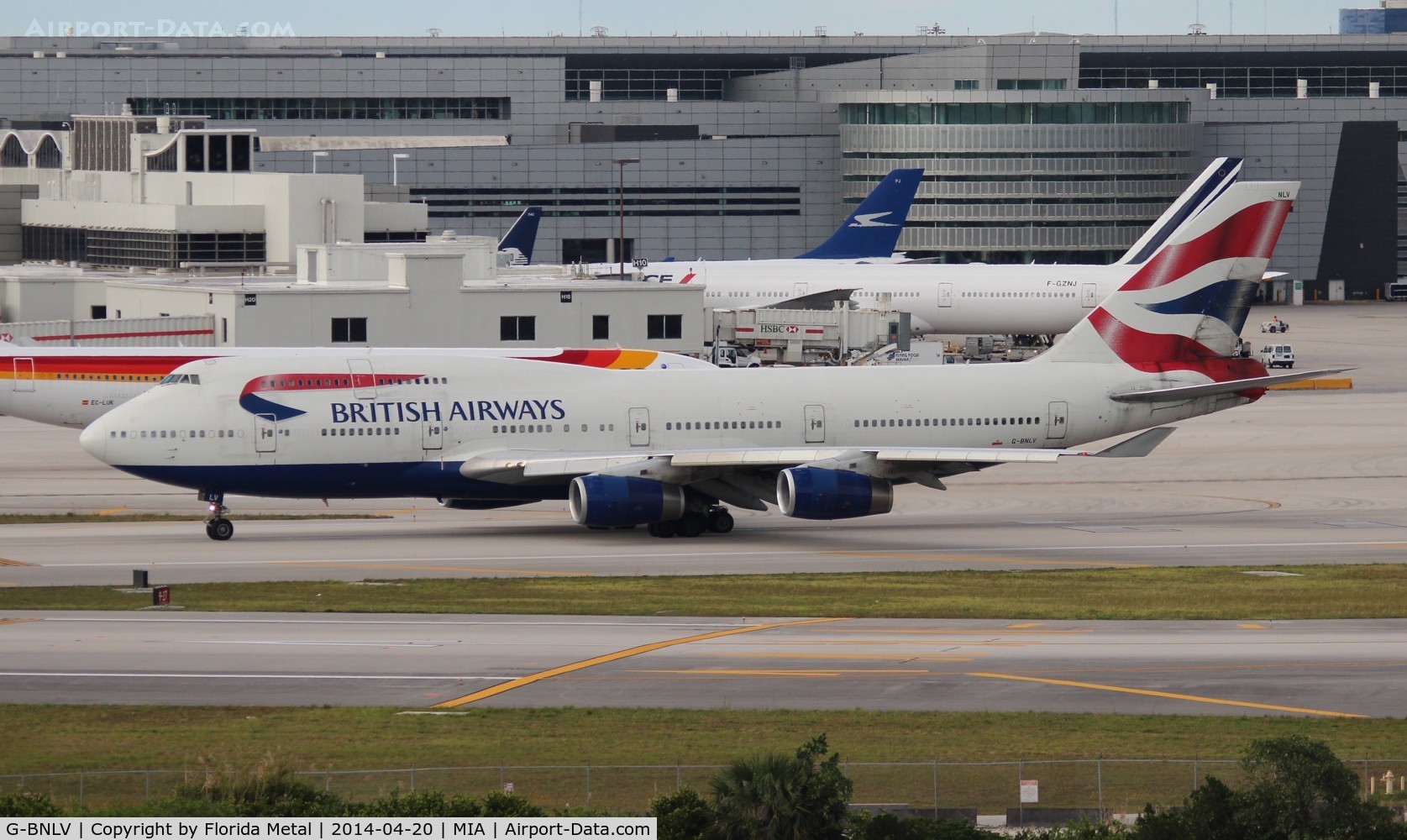 G-BNLV, 1992 Boeing 747-436 C/N 25427, British 747-400