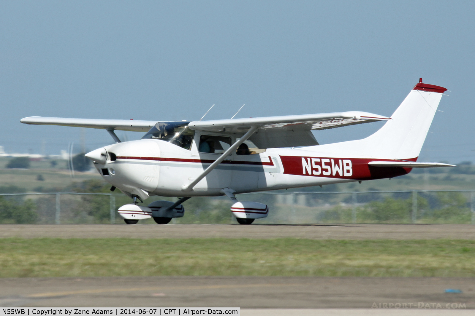 N55WB, 1975 Cessna 182P Skylane C/N 18263900, EAA Young Eagles Flight - At Cleburne Municipal Airport