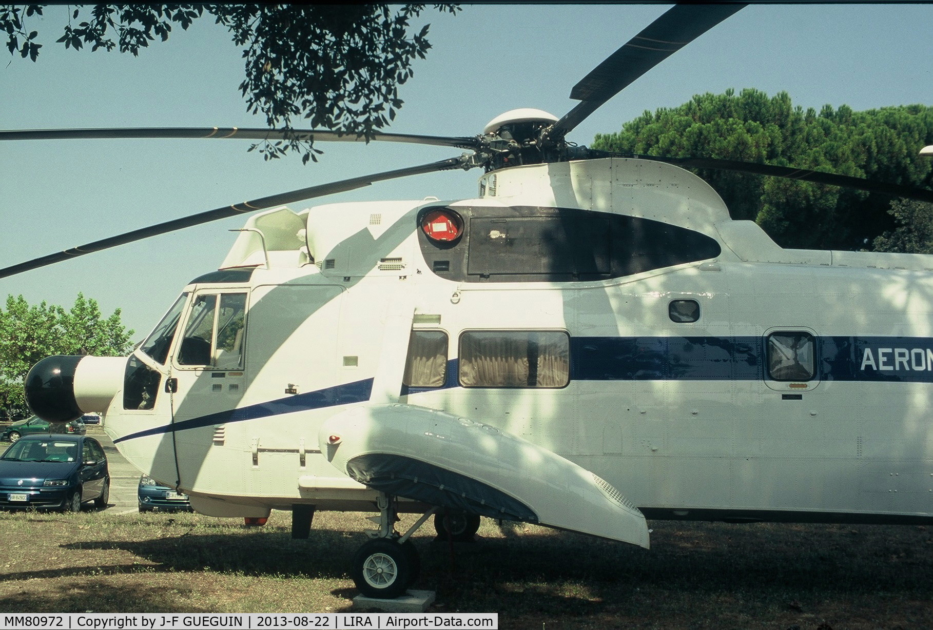 MM80972, 1975 Agusta SH-3D/TS Sea King C/N 6101, MM80972, first of the 2 VIP version units built, preserved at Roma-Ciampino airport (31° Stormo airbase).