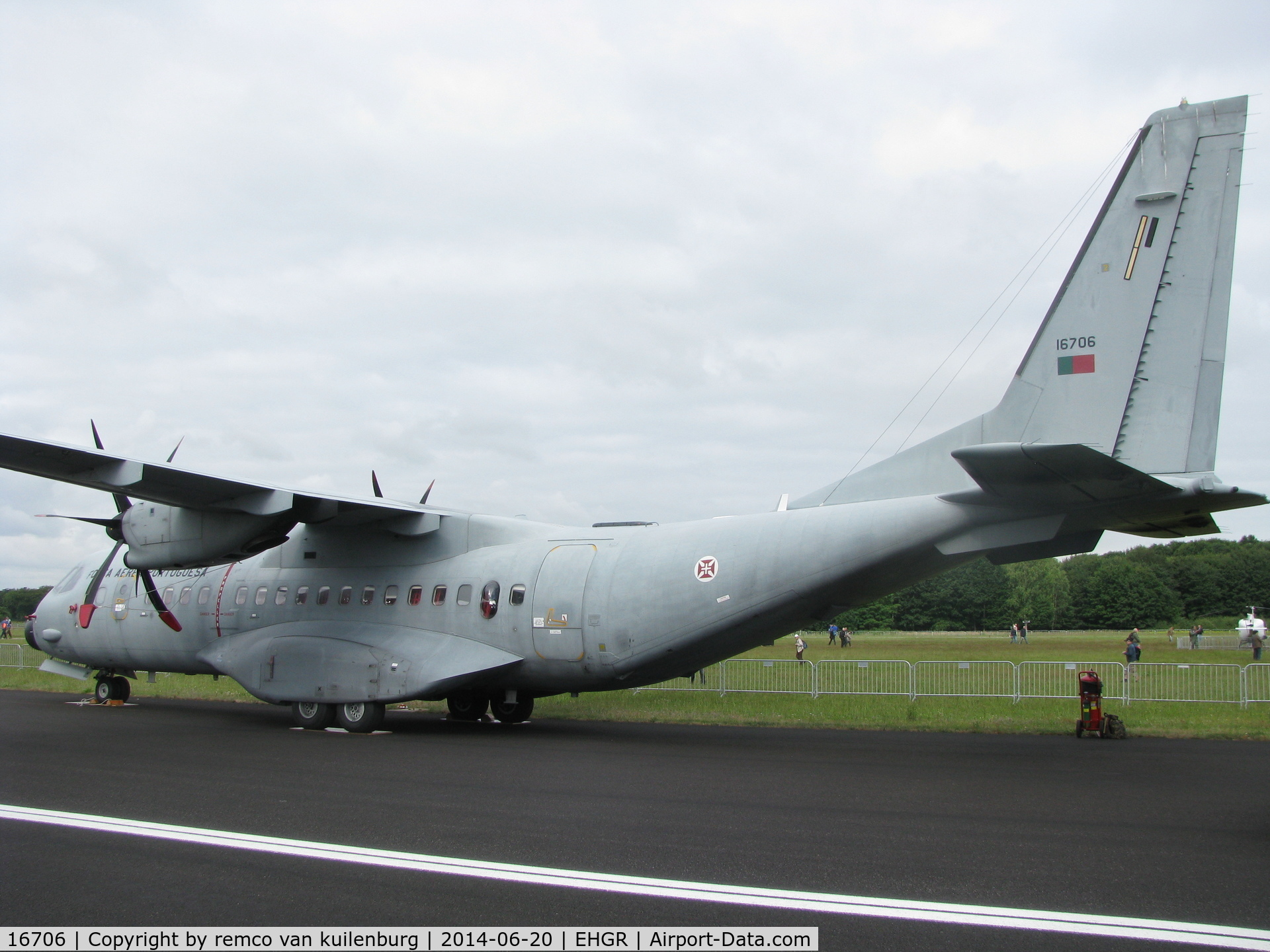 16706, CASA C-295M C/N 059, At the static of air show 2014 Gilze-Rijen