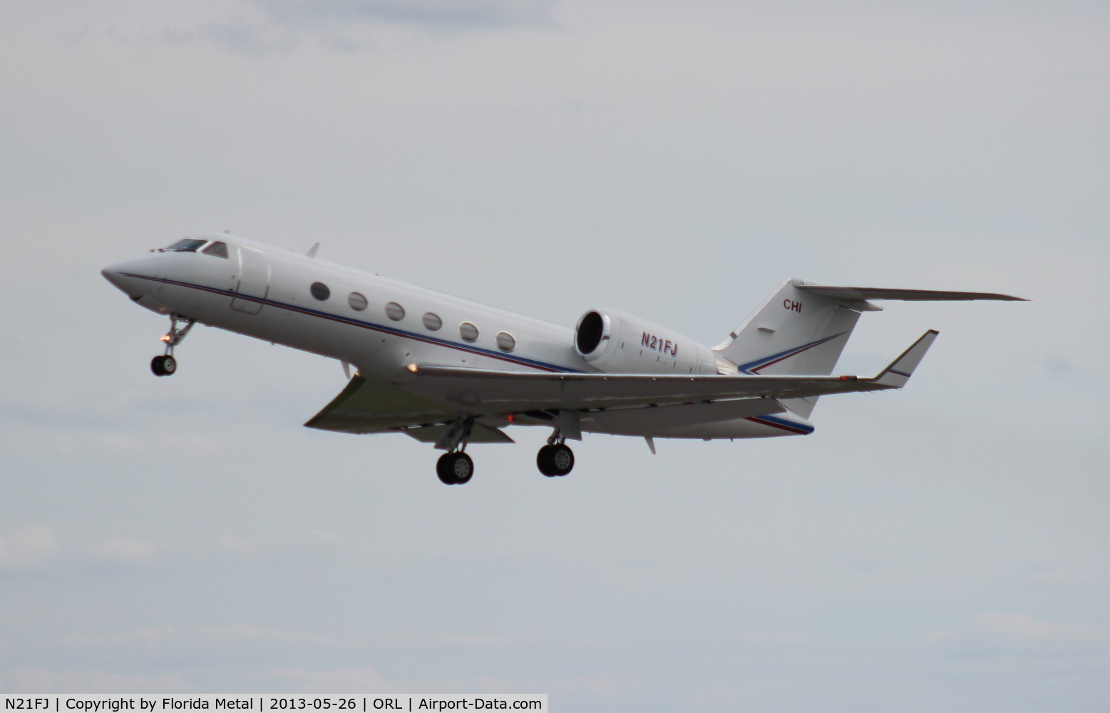 N21FJ, Gulfstream Aerospace G-IV C/N 1016, Gulfstream IV