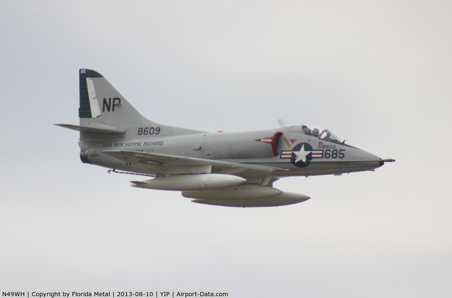 N49WH, 1959 Douglas A-4B Skyhawk C/N 11366, A-4 Skyhawk