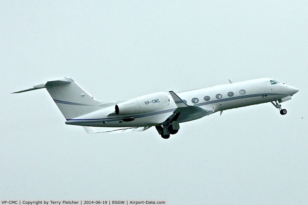 VP-CMC, Gulfstream Aerospace GIV-X (G450) C/N 4269, Gulfstream Aerospace GIV-X (G450), c/n: 4269 at Luton