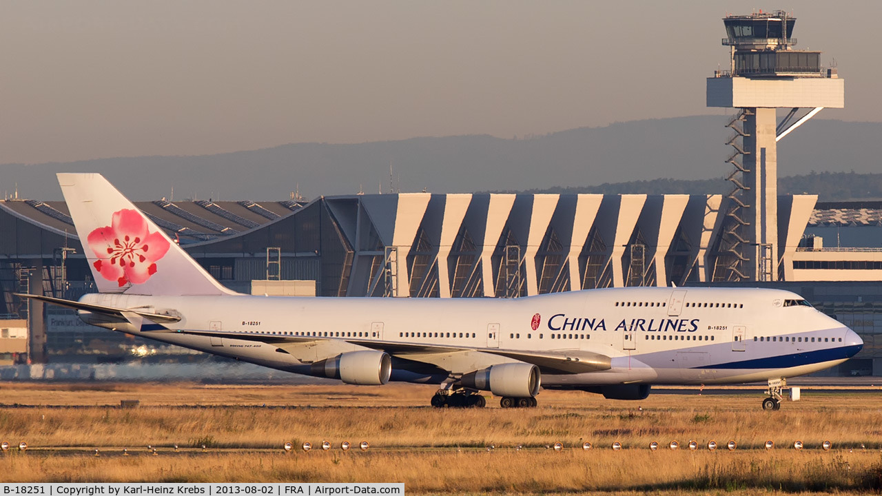 B-18251, 1995 Boeing 747-406 C/N 27965, China Airlines