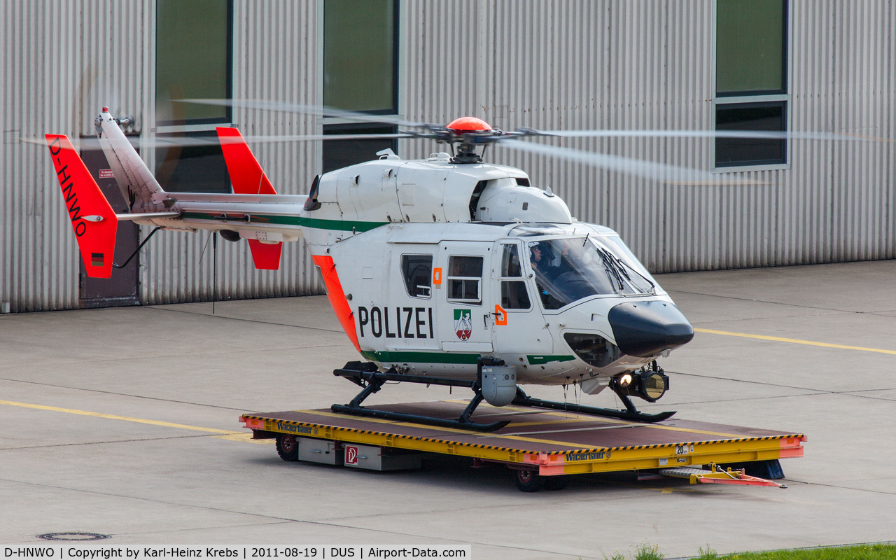 D-HNWO, 2004 Eurocopter-Kawasaki BK-117C-1 C/N 7552, German Police