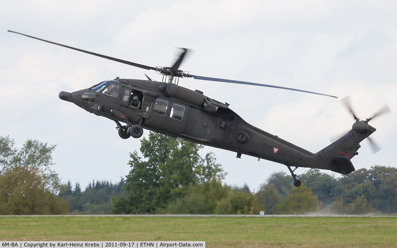6M-BA, 2002 Sikorsky S-70A-42 Black Hawk C/N 70-2709, Österreich Air Force