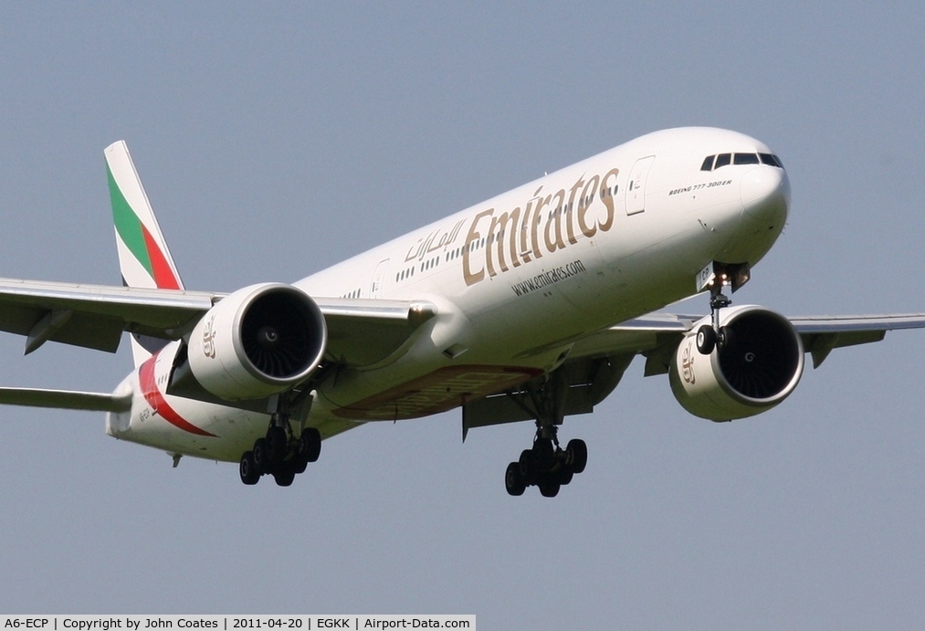 A6-ECP, 2009 Boeing 777-36N/ER C/N 37707, Finals 08