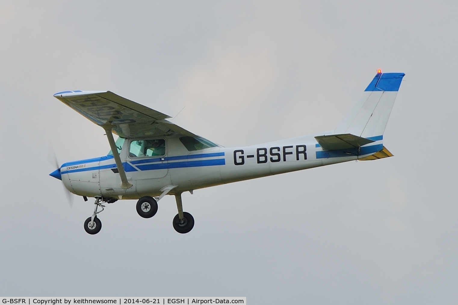 G-BSFR, 1979 Cessna 152 C/N 152-82268, Nice visitor.