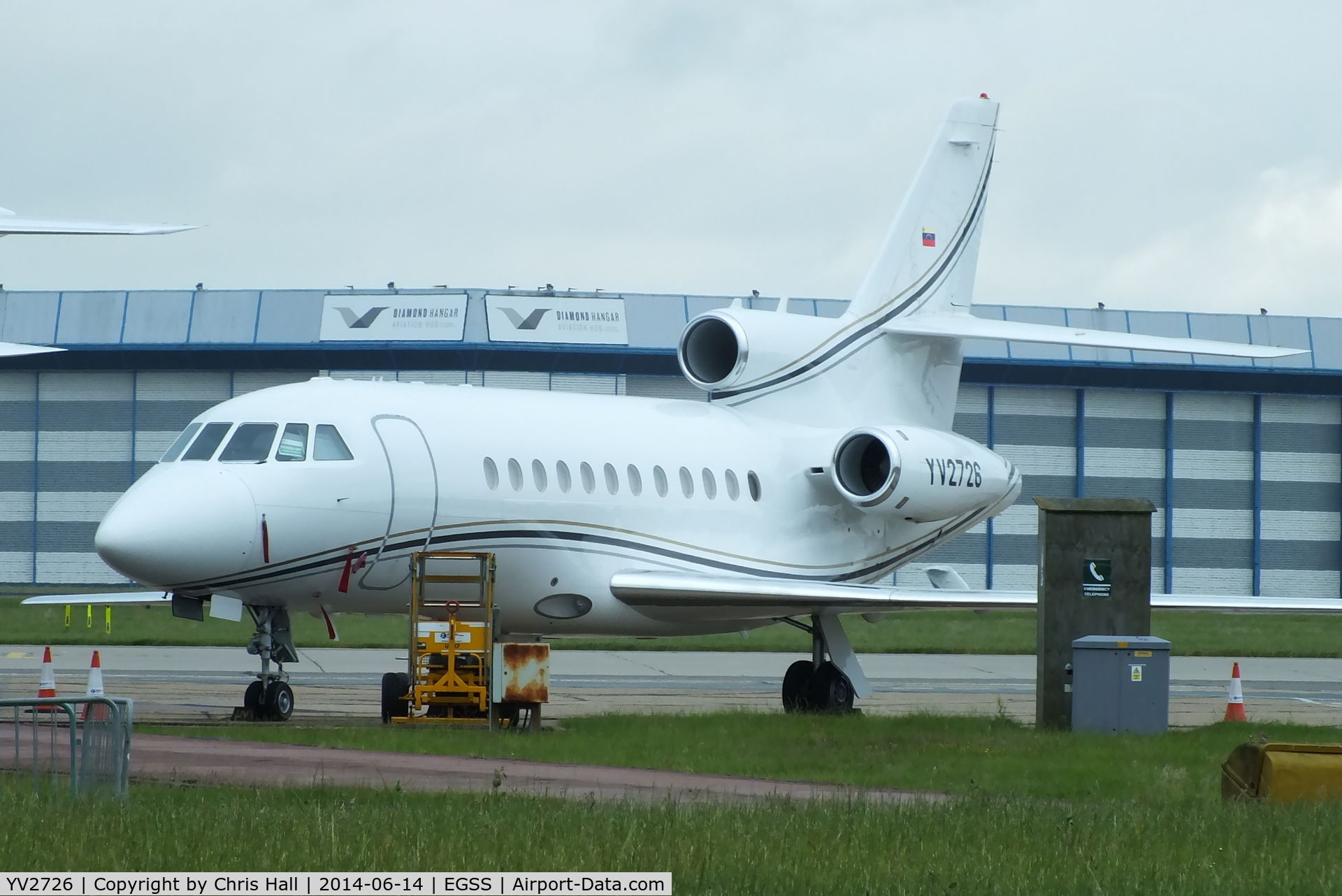 YV2726, 1994 Dassault Falcon 900 C/N 136, privately owned