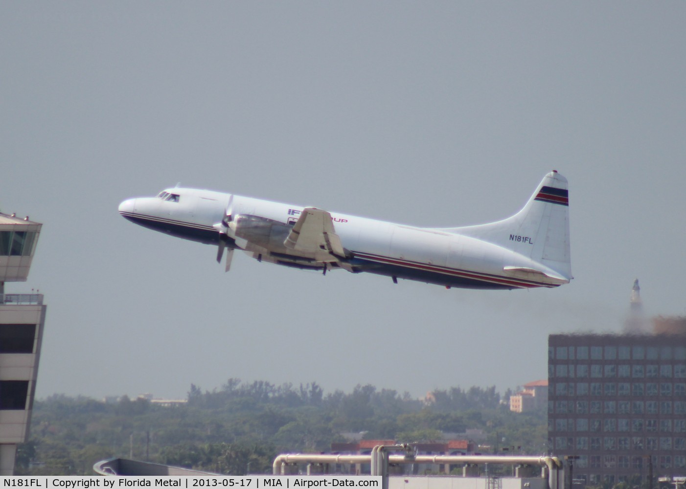 N181FL, 1956 Convair 580 C/N 387, IFL Group Convair 580