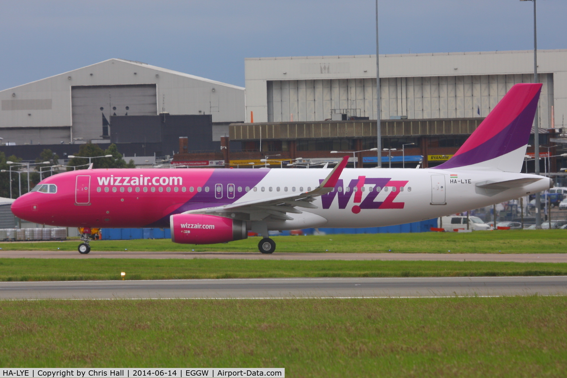 HA-LYE, 2014 Airbus A320-232 C/N 6131, Wizzair