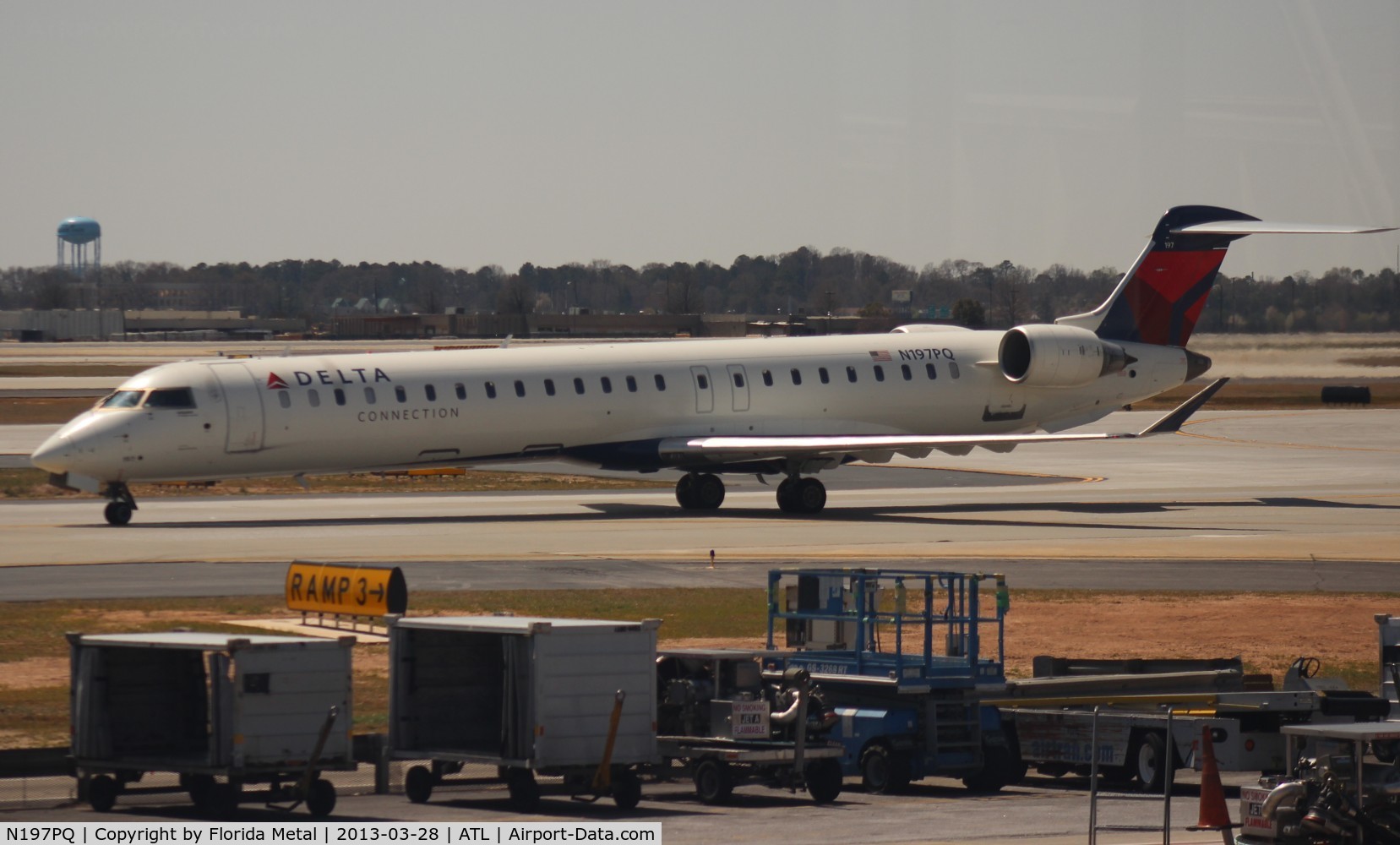 N197PQ, 2008 Bombardier CRJ-900ER (CL-600-2D24) C/N 15197, Delta Connection CRJ-900