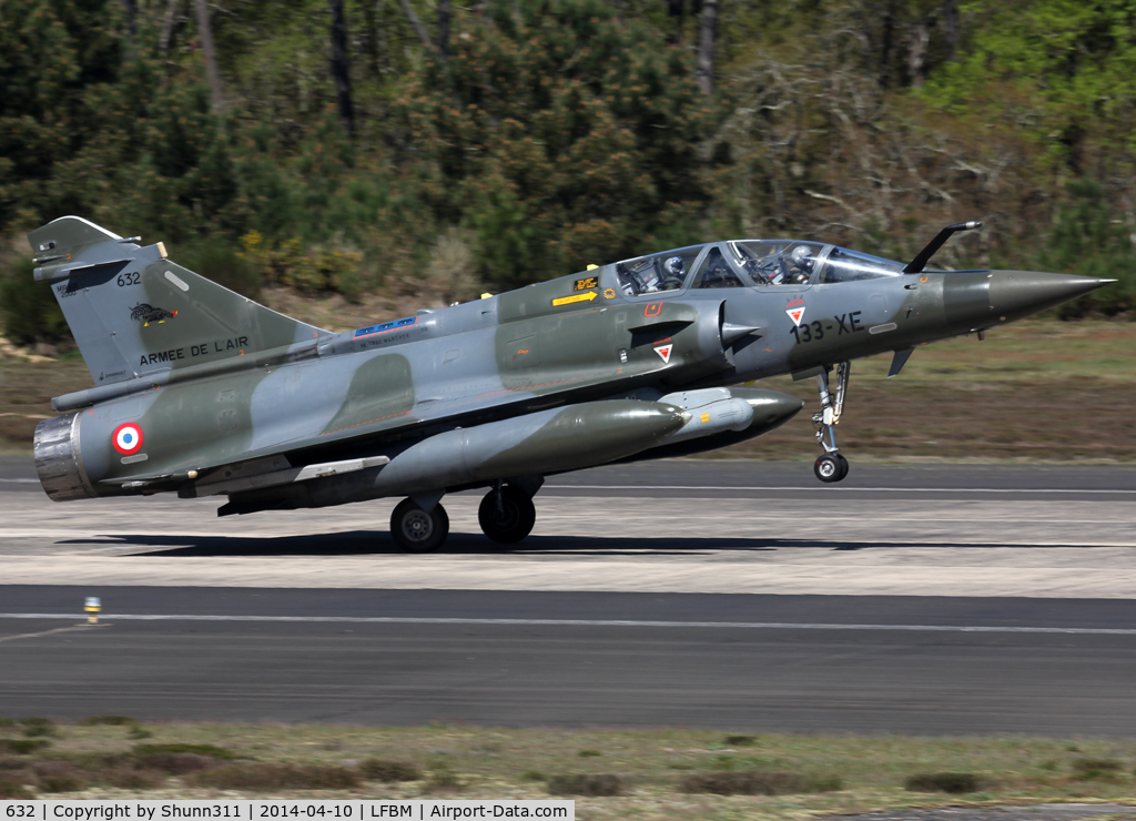 632, Dassault Mirage 2000D C/N 434, Reece Meet 2014 participant