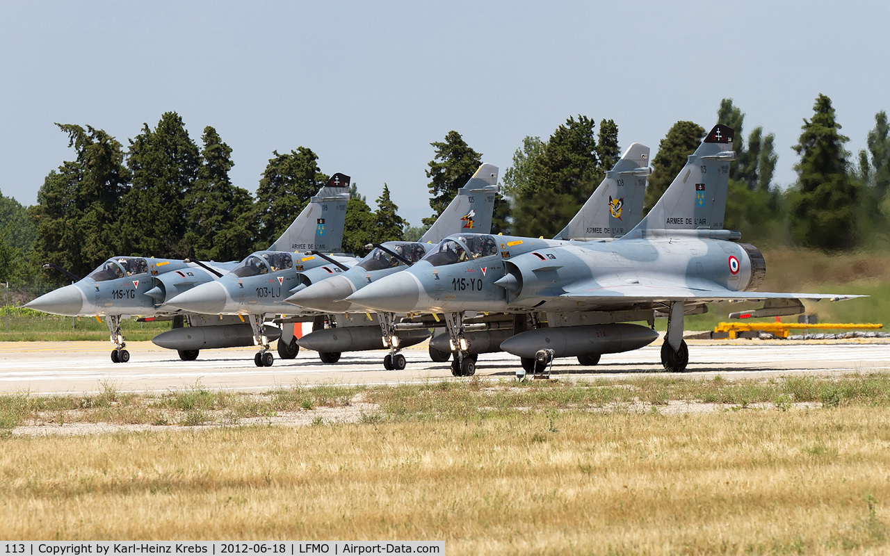 113, Dassault Mirage 2000C C/N 380, France Air Force