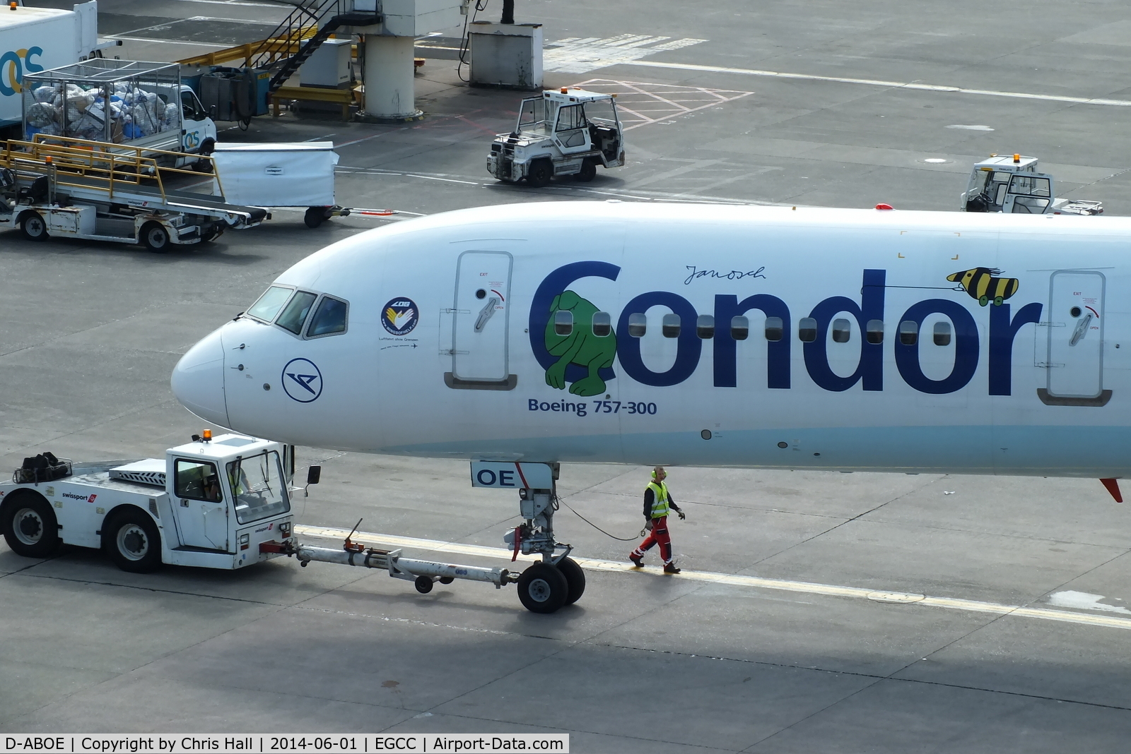 D-ABOE, 1999 Boeing 757-330 C/N 29012, Condor