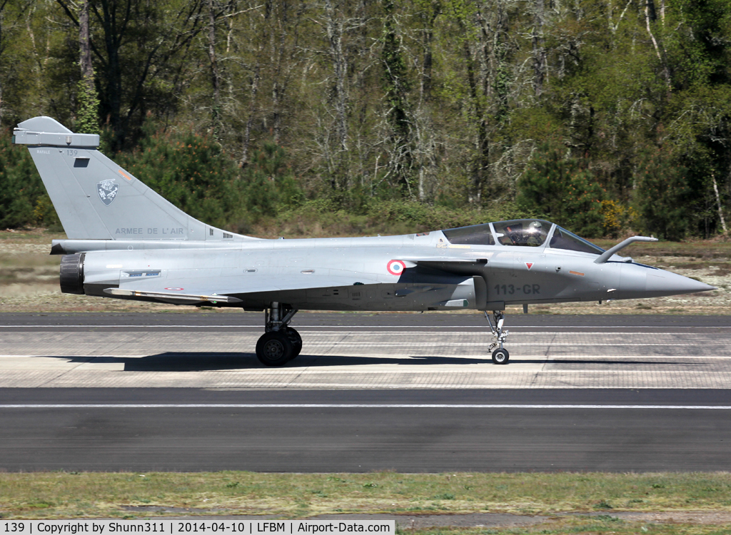 139, 2012 Dassault Rafale C C/N 139, Reece Meet 2014 participant...