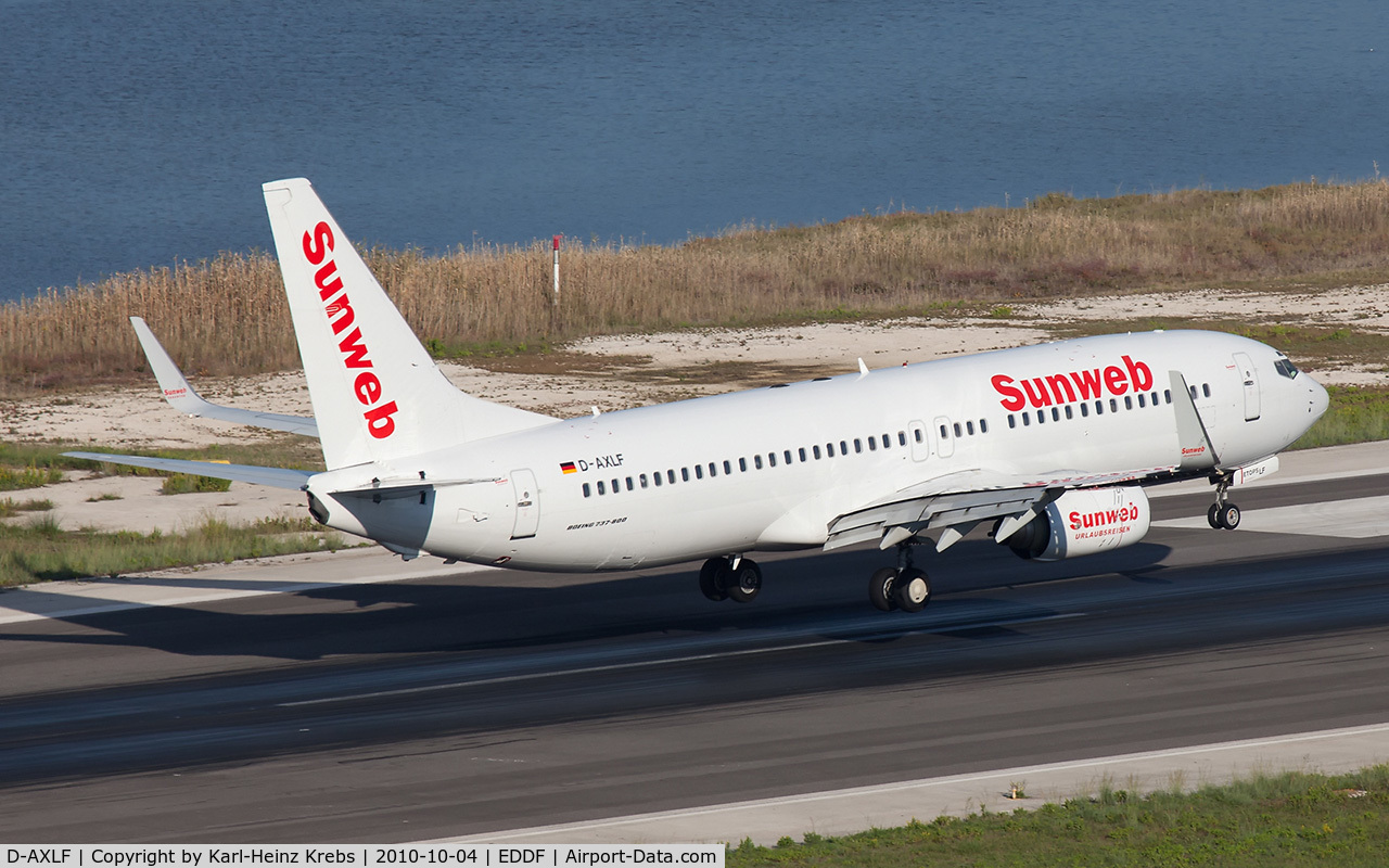 D-AXLF, 1998 Boeing 737-8Q8 C/N 28218, Sunweb