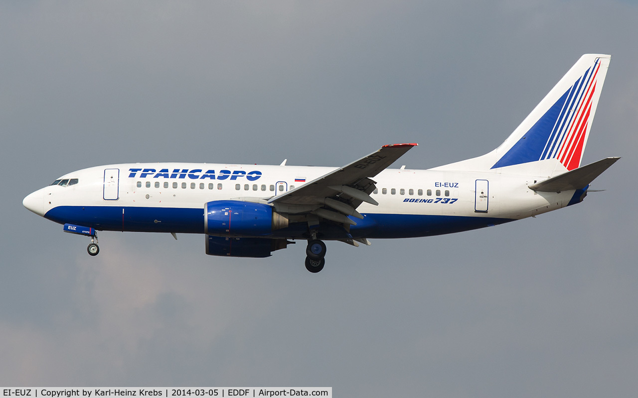 EI-EUZ, 2004 Boeing 737-7Q8 C/N 29355, Transaero
