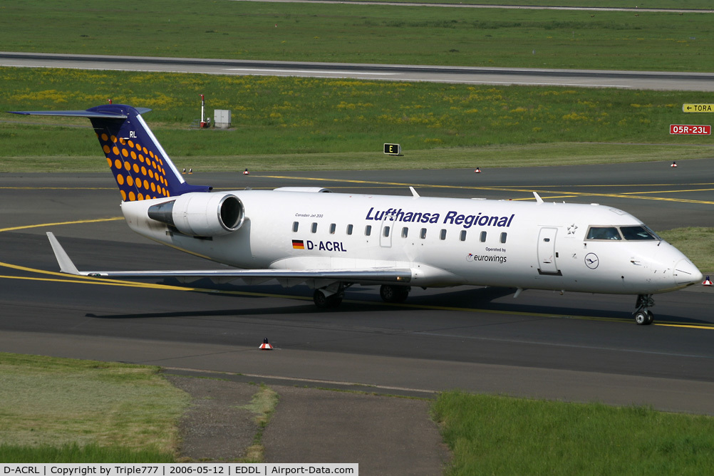 D-ACRL, 2004 Bombardier CRJ-200ER (CL-600-2B19) C/N 7902, Canadair RJ-200ER Lufthansa Regional