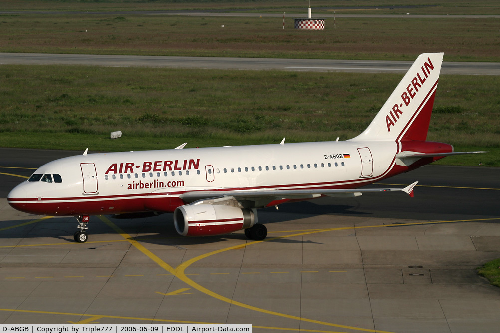 D-ABGB, 2005 Airbus A319-132 C/N 2467, Airbus 319 Air Berlin