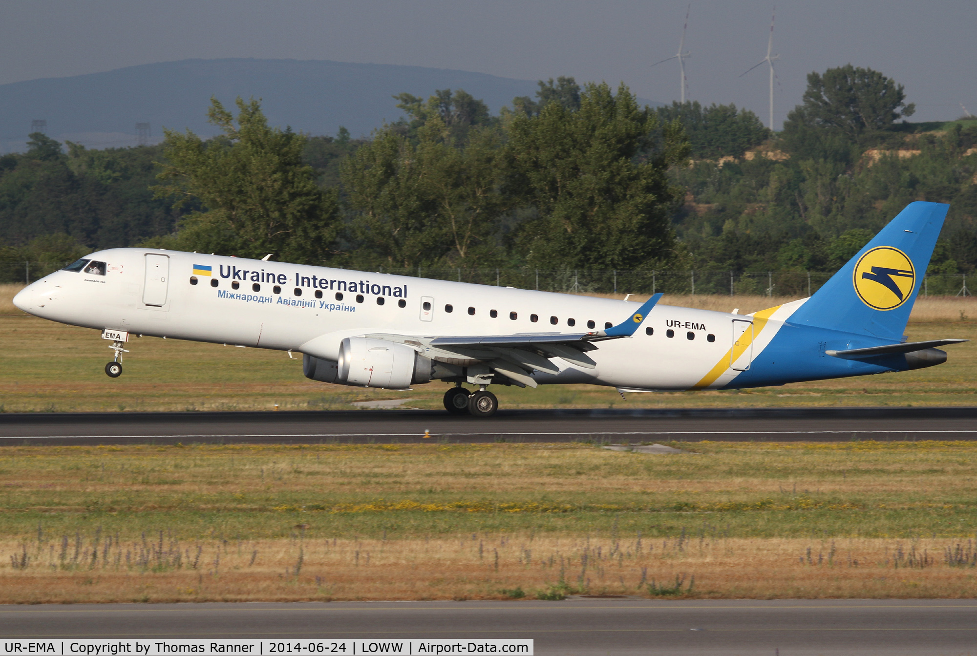 UR-EMA, 2011 Embraer 190LR (ERJ-190-100LR) C/N 19000494, Ukraine Emb190