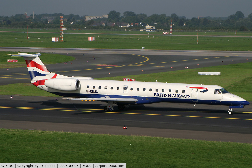 G-ERJC, 2000 Embraer EMB-145EP (ERJ-145EP) C/N 145253, Embraer RJ145 British Airways