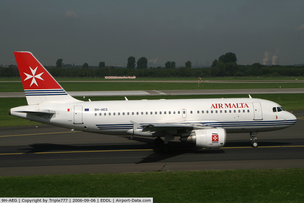 9H-AEG, 2003 Airbus A319-112 C/N 2113, Airbus 319 Air Malta