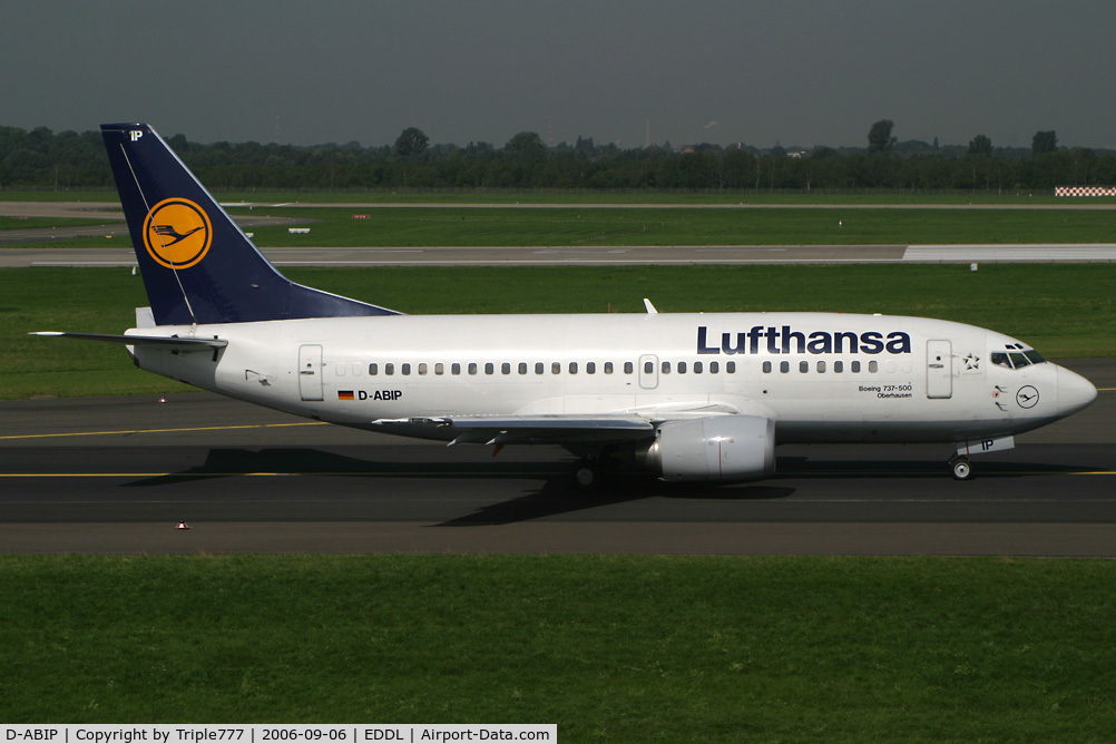 D-ABIP, 1991 Boeing 737-530 C/N 24940, Boeing 737-500 Lufthansa