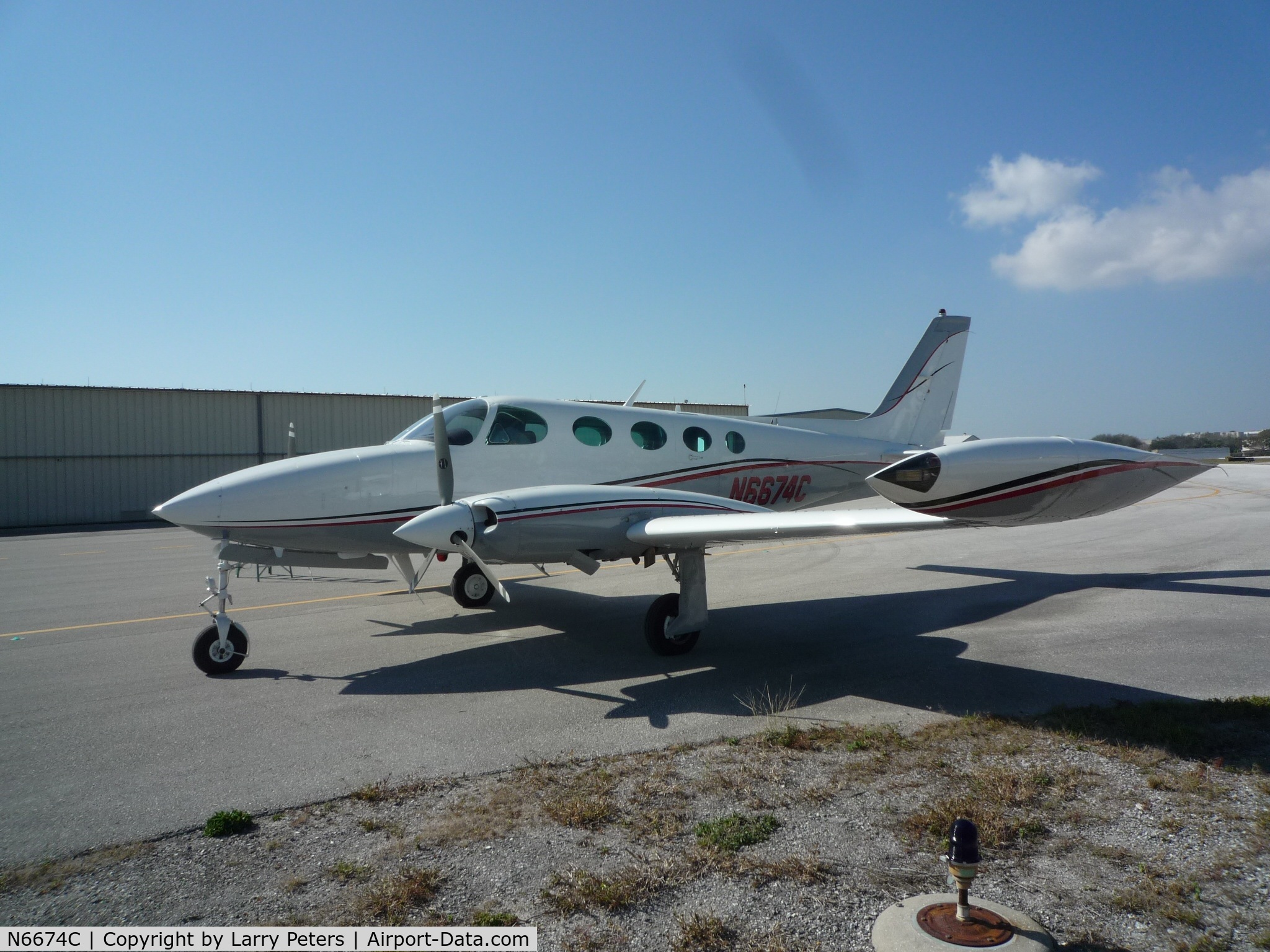 N6674C, 1980 Cessna 335 C/N 335-0058, At Albert Whitted Airport Florida, 2013