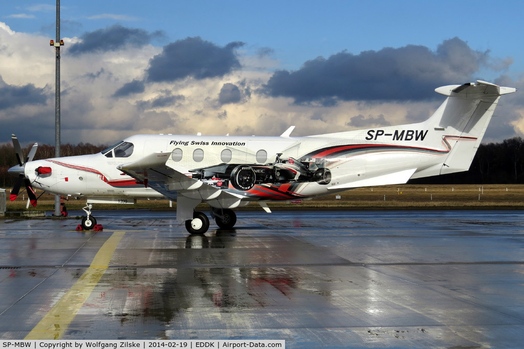 SP-MBW, 2012 Pilatus PC-12/47NG C/N 1390, visitor