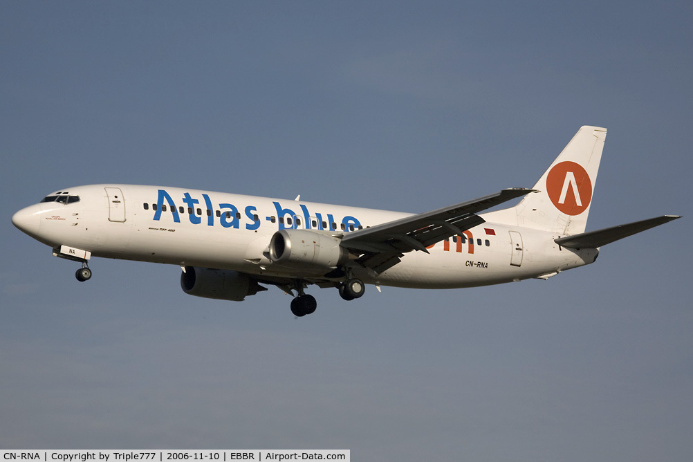 CN-RNA, 1993 Boeing 737-4B6 C/N 26531, Boeing 737-400 Atlas Blue