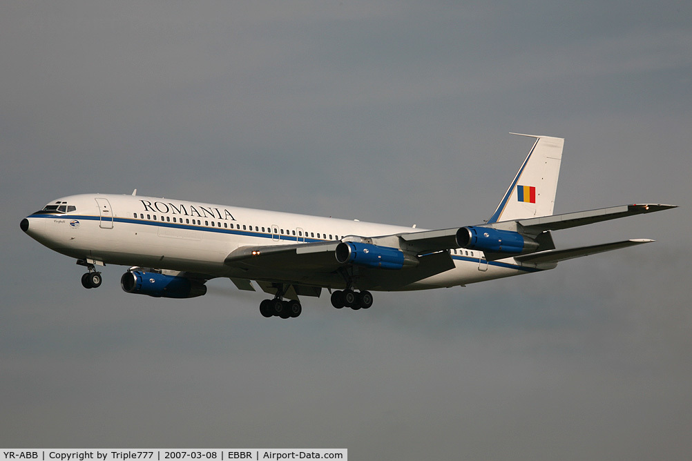 YR-ABB, 1974 Boeing 707-3K1C C/N 20804, Boeing 707 Romania