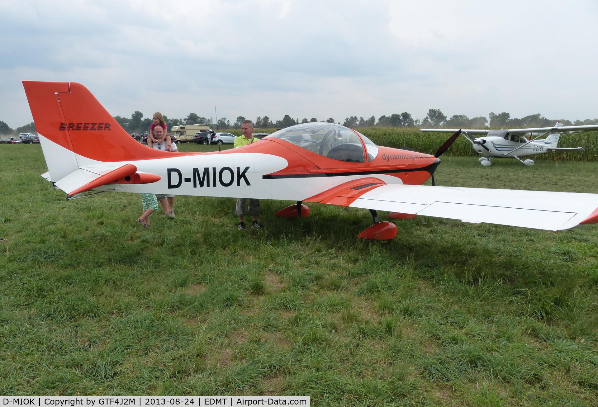 D-MIOK, Aerostyle Breezer CL C/N UL104, D-MIOK at Tannheim 24.8.13