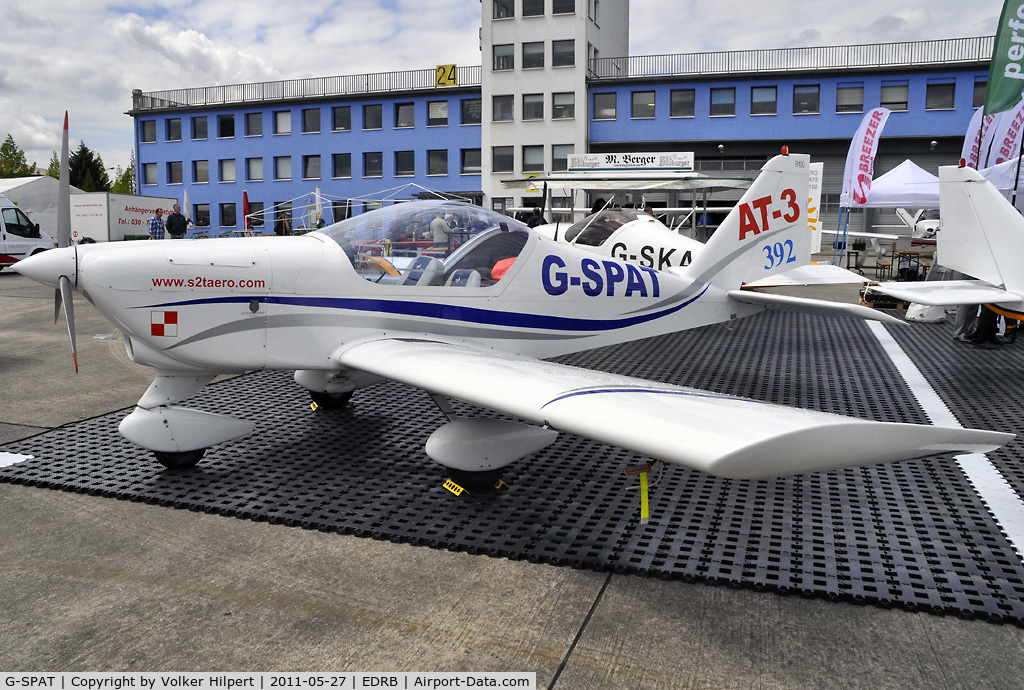 G-SPAT, 2003 Aero AT-3 R100 C/N AT3-008, at BBJ