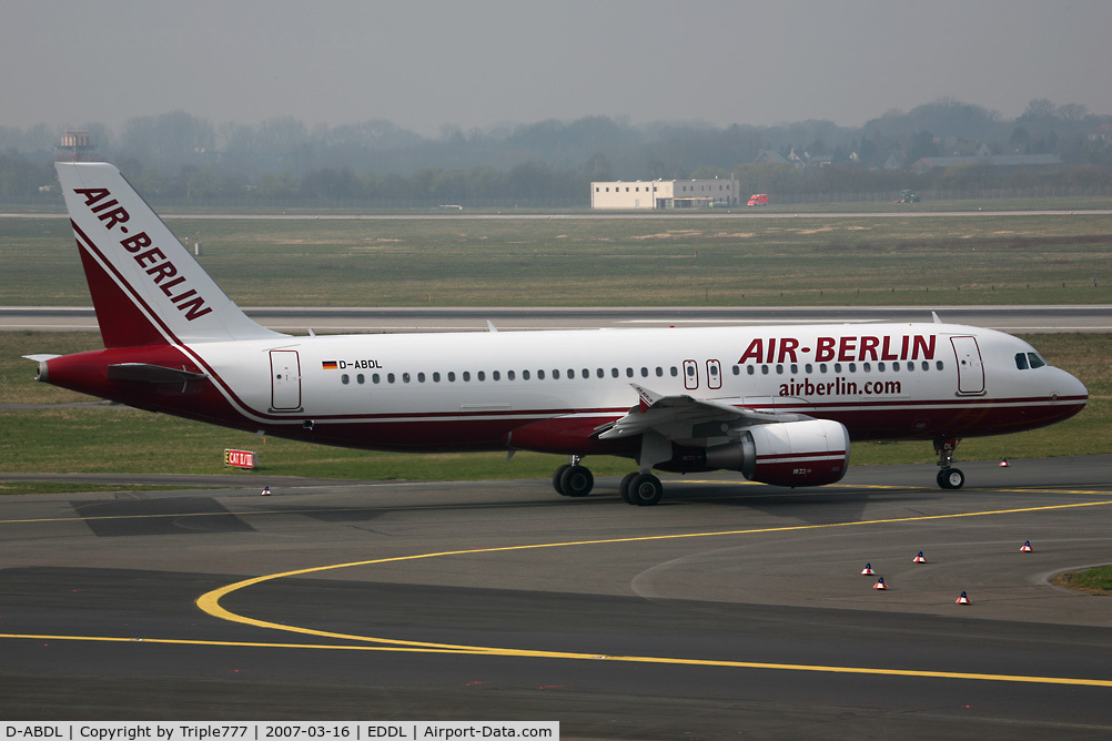 D-ABDL, 2006 Airbus A320-214 C/N 2991, Airbus 320 Air Berlin